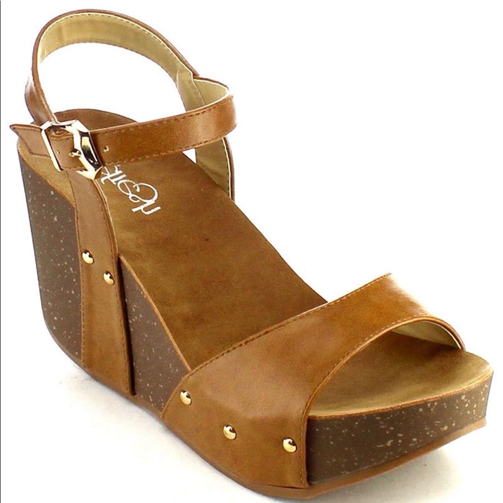 Platform Wedged Sandals